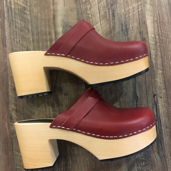 swedish hasbeens louise clog